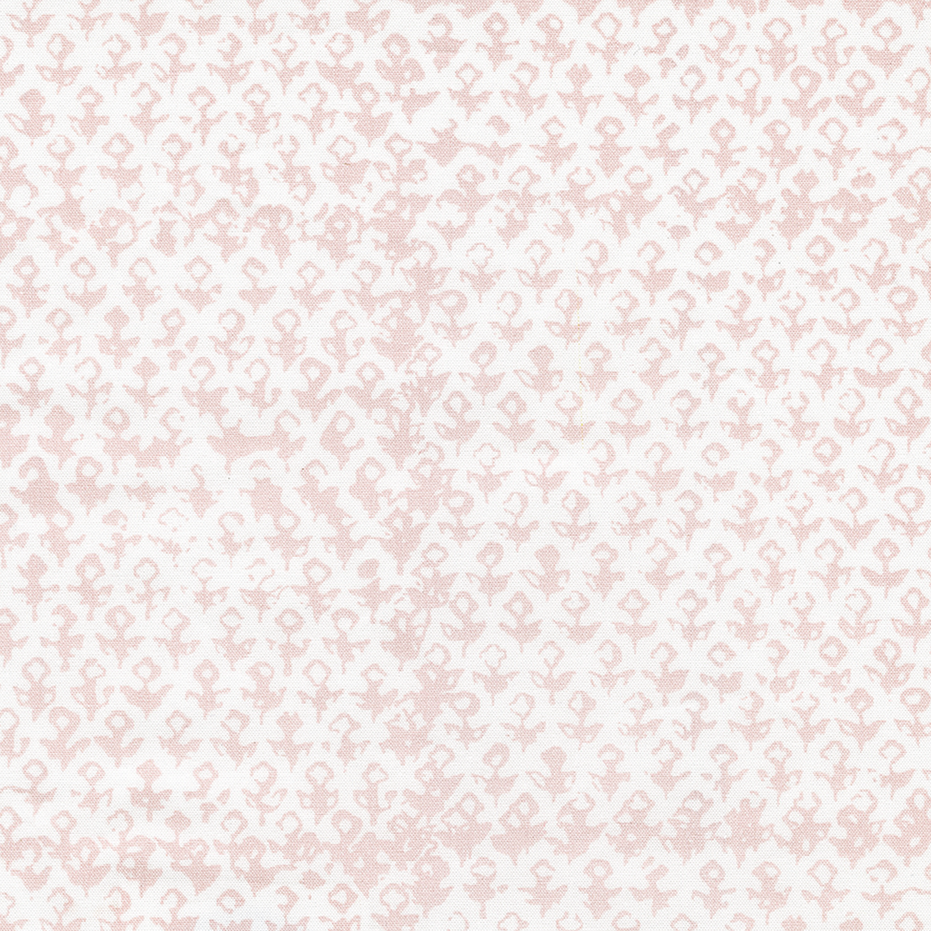 This Poseti Lotus Organic Sheet Set from John Robshaw features a delightful pink and white pattern on a crisp white background. Machine washable for easy care.