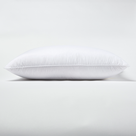 A comfortable John Robshaw Medium Down Alternative Pillow.