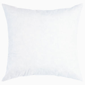 A hypo-allergenic John Robshaw insert for 22 x 22 pillow.