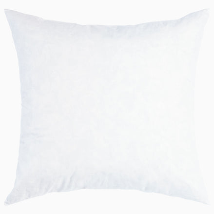 A hypo-allergenic John Robshaw insert for 22 x 22 pillow.