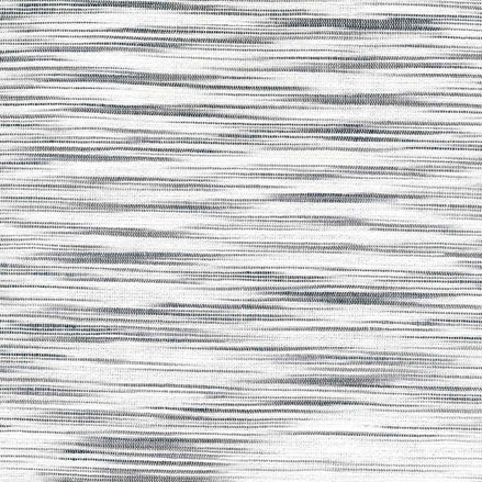 An image of a handspun Suratta Gray Fabric with white and gray stripes by John Robshaw.