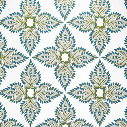 Diba Peacock Wallpaper by John Robshaw